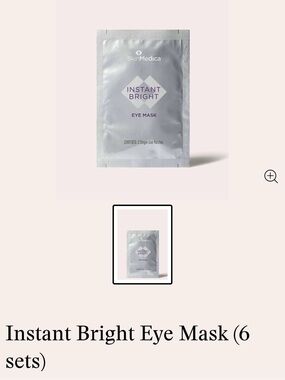 SkinMedica Instant Bright Eye Mask/6 Sets of 2 Patches/NEW! NIB! SEALED!!!